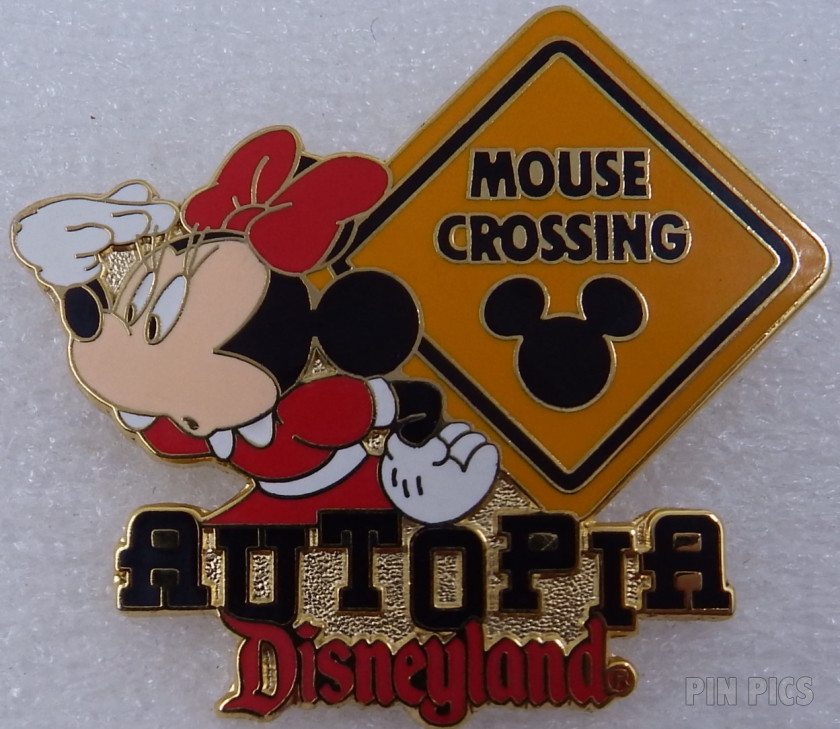 DLR - Minnie Mouse - Autopia Mouse Crossing