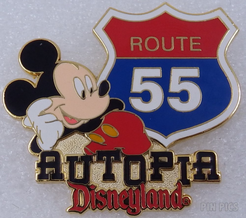 DL - Mickey - Autopia - Route 55 - Disneyland