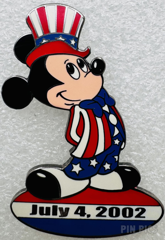Disney Auctions - Patriotic Mickey Mouse - July 4th, 2002