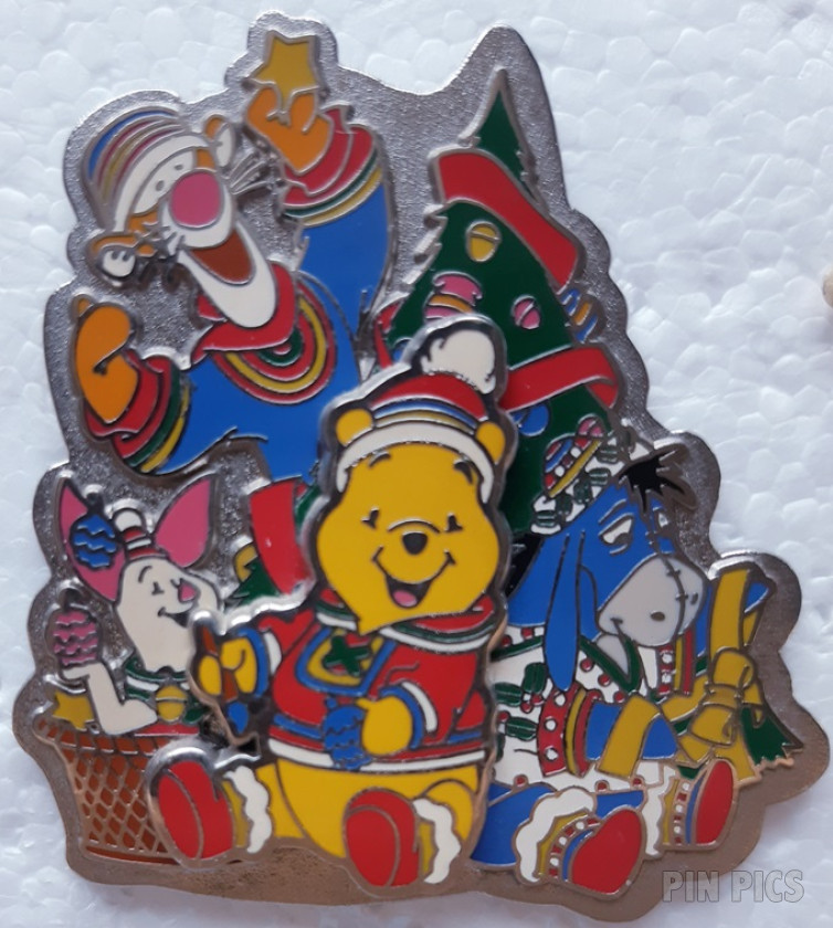 Japan - Pooh, Tigger, Piglet, Eeyore - Pooh and Friends - Christmas 2003