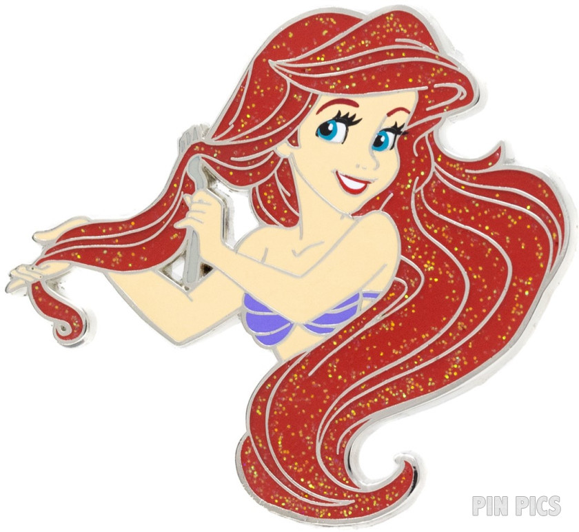 PALM - Ariel - Brushing Hair with Dinglehopper - Little Mermaid