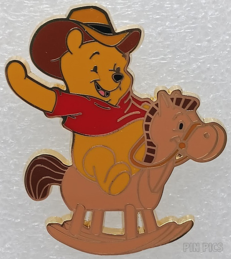 Our Universe - Pooh - Riding a Rocking Horse - Winnie the Pooh Western - BoxLunch