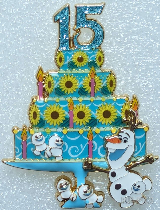DEC - Olaf and Snowgies - D23 15th Anniversary Cake - Frozen Fever