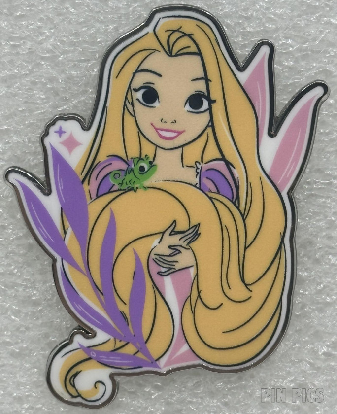 DLP - Rapunzel and Pascal - Hair - Princess Floral - Tangled