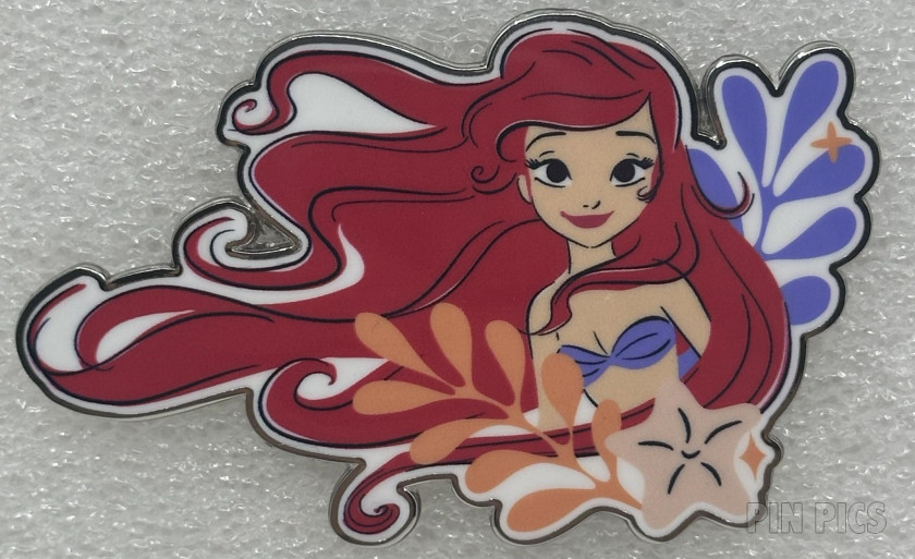 DLP - Ariel - Starfish - Princess Floral - Little Mermaid