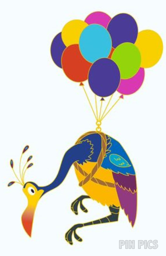 WDI - Kevin - Snipe - Bird - Balloons - Up - Dangle