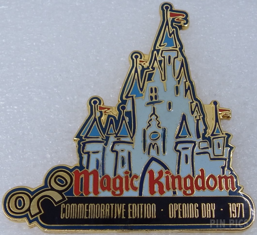 WDW - Magic Kingdom Castle - February 2000 - Pin of the Month