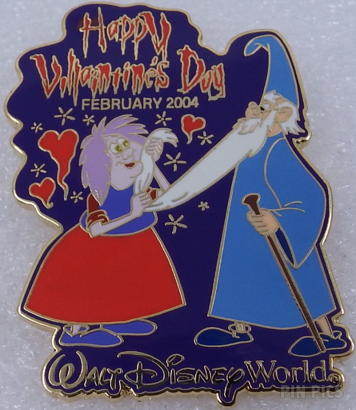 WDW - Merlin and Mim - Happy Villaintine's Day 2004