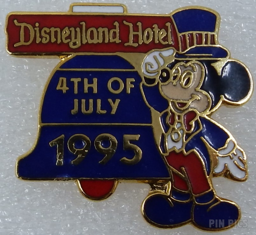 DL - Mickey Mouse - Liberty Bell - Disneyland Hotel - 4th of July 1995