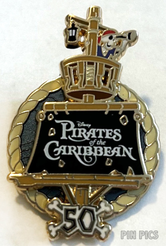 DIS - Pirates of the Caribbean - 50th Anniversary - Crowsnest