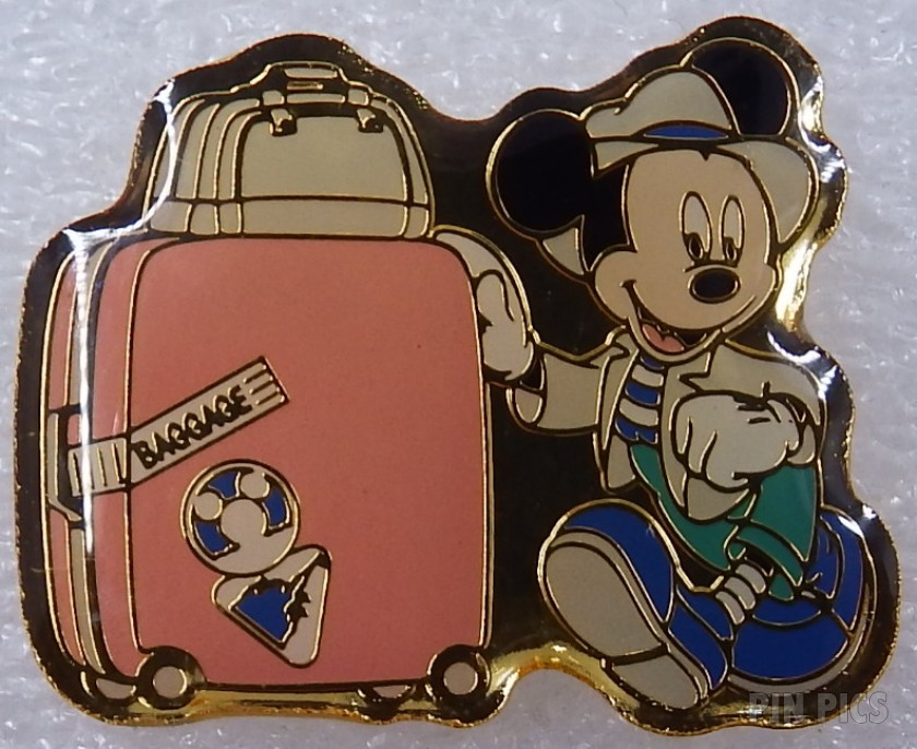 TDR - Mickey Mouse with Suitcase - TDL