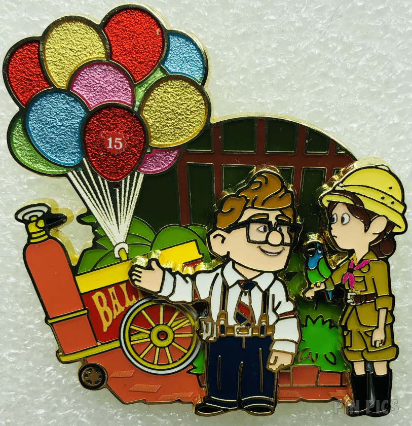 Carl and Ellie - Balloon Cart - 15th Anniversary - Up
