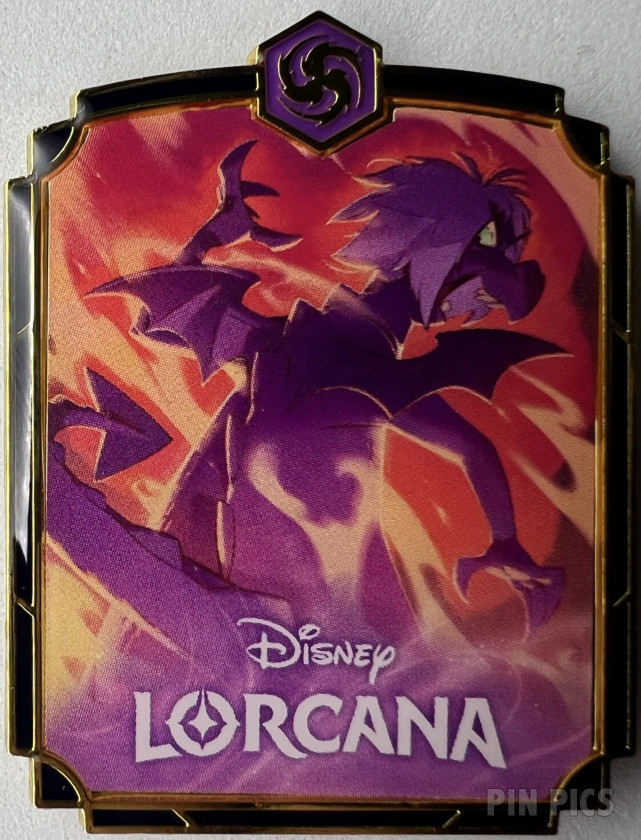 Madam Mim Dragon - Lorcana Into the Inklands - Organized League Game Play Promotional - Sword in the Stone