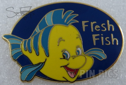 WDW - Flounder Fresh Fish - Cast Lanyard Series