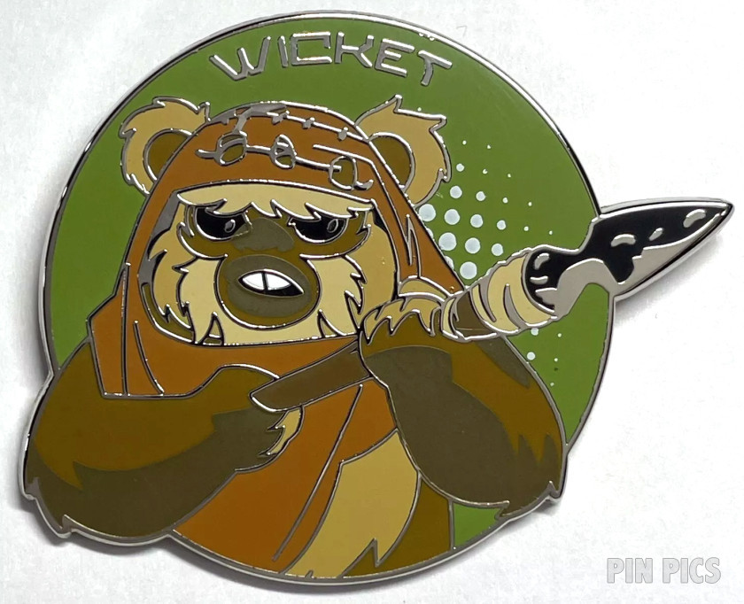 Wicket the Ewok - Holding Spear - Star Wars - Anime Mystery