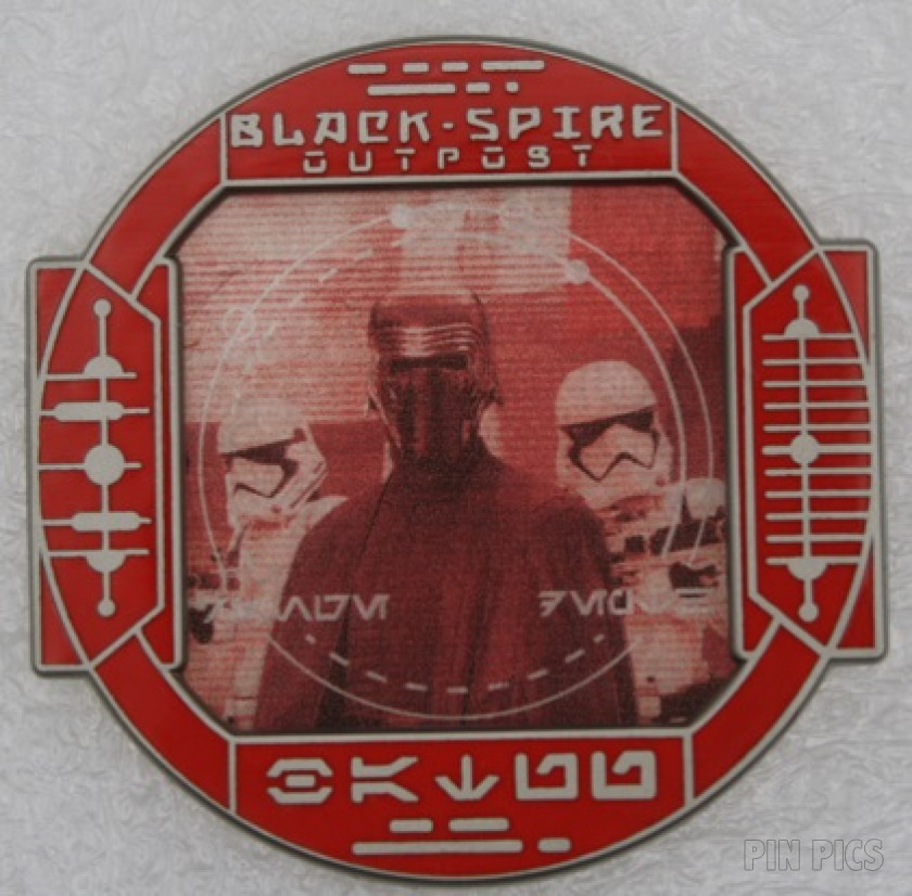 WDW - Kylo Ren and Stormtroopers - First Order Scouting - Black Spire Outpost - Monthly - Star Wars Galaxy's Edge - Red