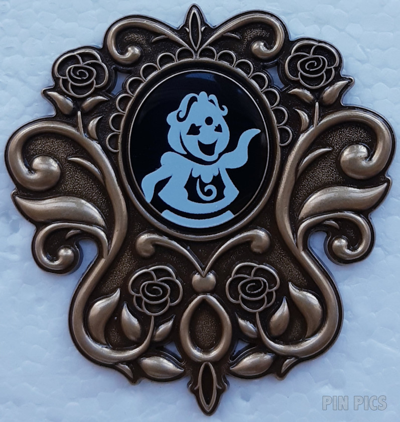 DLP - Cogsworth - Scuplted Silhouette - Beauty and the Beast