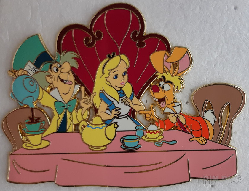 DLP - Alice, Mad Hatter, March Hare - Tea Party Time - Alice in Wonderland Event - Jumbo