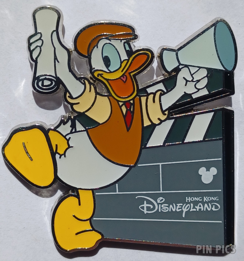 HKDL - Donald Duck - Film Director with Megaphone - Hidden Mickey