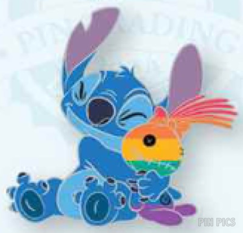 DLP - Stitch and Scrump - Hug - Rainbow