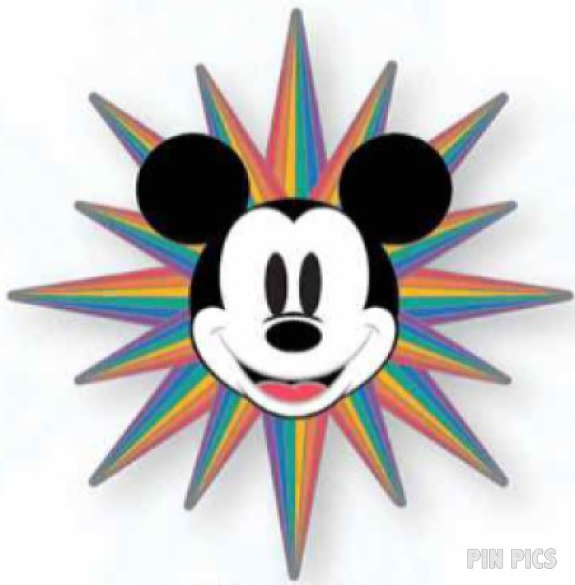 DLP - Mickey - Rainbow - Star - Jumbo