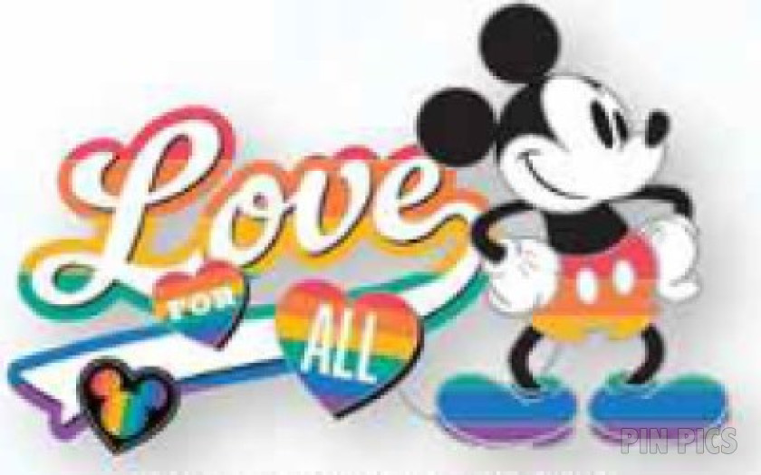 DLP - Mickey - Love For All - Rainbow