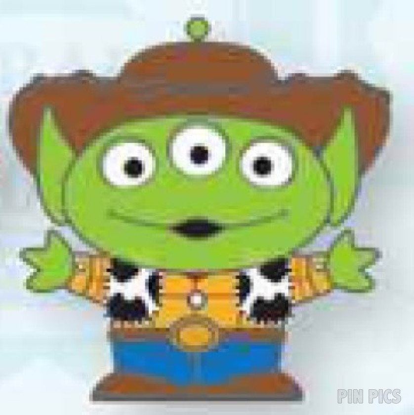 DLP - Little Green Man as Woody - Alien - Pixar - Toy Story