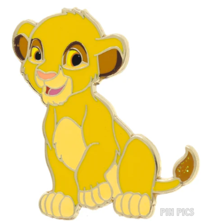 PALM - Young Simba - Sitting - Lion King