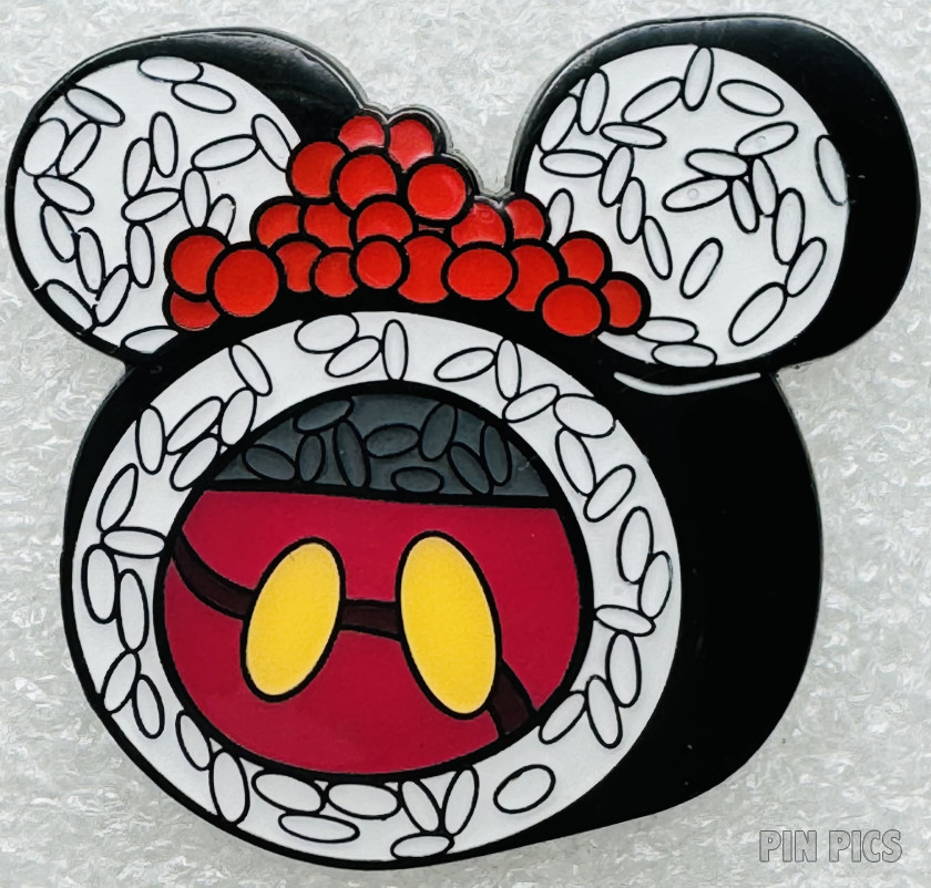 Loungefly - Mickey Head Icon - Sushi Roll - Rice and Caviar