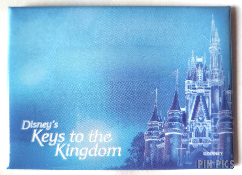 WDW - Button - Keys to the Kingdom Tour - Name Tag Badge