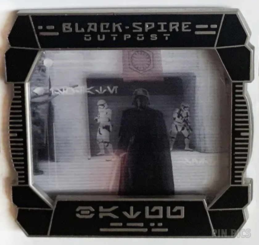 DLR - Kylo Ren with Ignited Lightsaber - First Order Reconnaissance - Black Spire Outpost - Monthly - Star Wars Galaxy's Edge