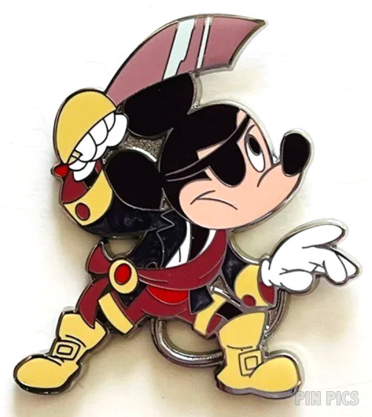 Mickey - Pirates of the Caribbean - Eye Patch and Cutlass