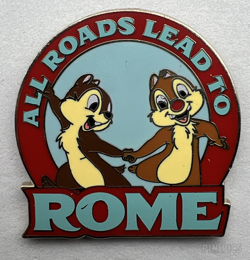 ABD - Chip and Dale - All Roads Lead to Rome - Viva Italia - Adventures by Disney