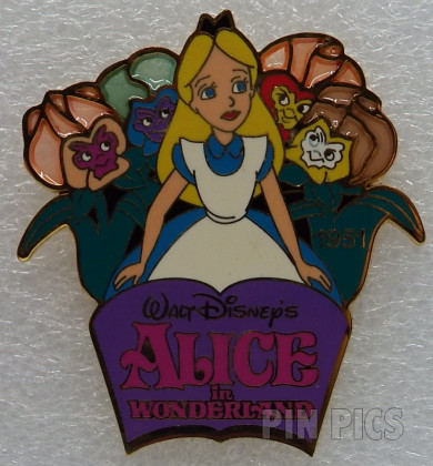 M&P - Alice & Singing Flowers - Alice in Wonderland 1951 - History of Art 2002