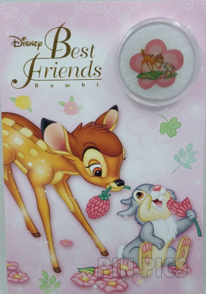 JDS - Bambi and Thumper - Best Friends - Pins and Postcards