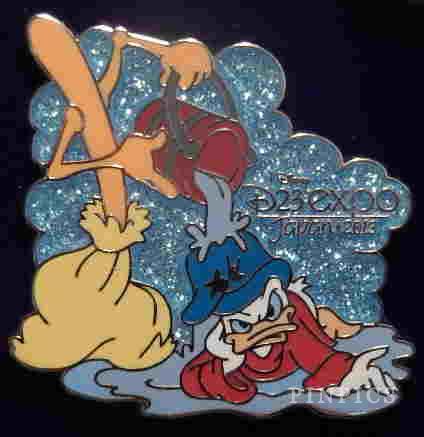 Japan - Donald Duck - Sorcerer Fantasia - D23 Expo 2013 - 5 Pin Set