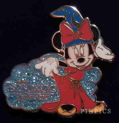 Japan - Minnie Mouse - Sorcerer Fantasia - D23 Expo 2013 - 5 Pin Set
