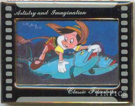 Classic Filmstrip Series - Pinocchio (Riding a Blue Fish)