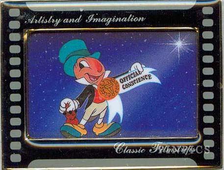 Classic Filmstrip Series - Pinocchio (Jiminy with his Official Conscience Badge)