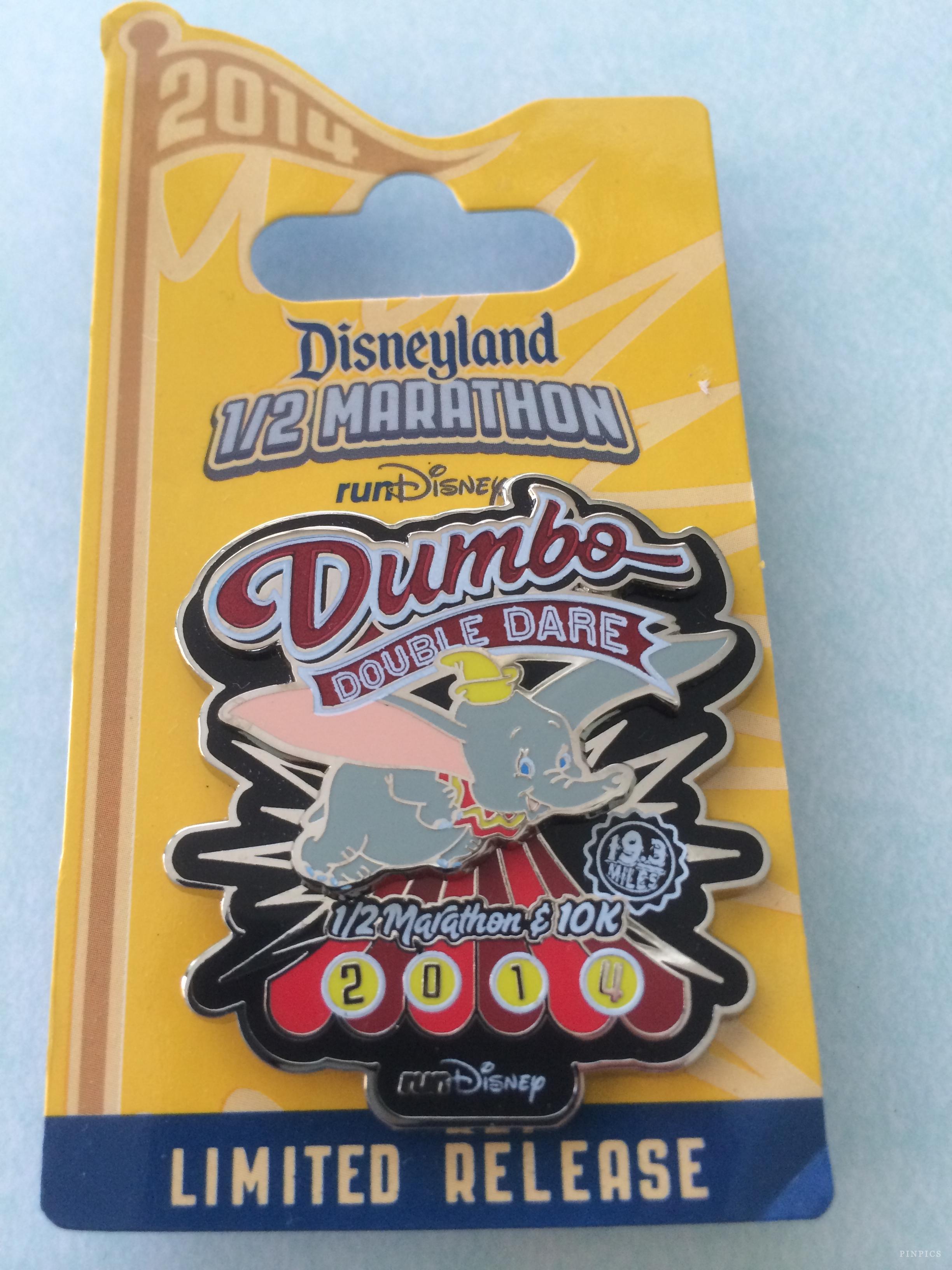 DLR - runDisney Disneyland Half Marathon Weekend 2014 - Dumbo Double Dare