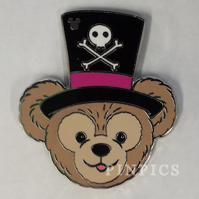 DL - Facilier - AP - Duffy's Hats - Hidden Mickey 2013 - Completer - Skull - Cross Bones