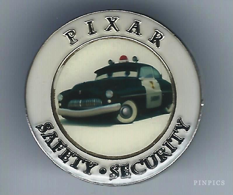 Pixar Studios - CARS Sheriff Safety-Security Pin