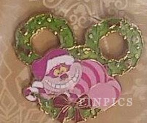 Cheshire - Happy Holidays - Wreath - Framed Set 