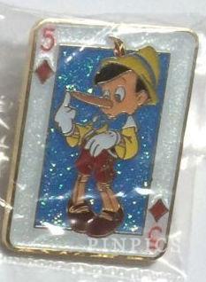 HKDL - Pinocchio - Playing Card - Mystery