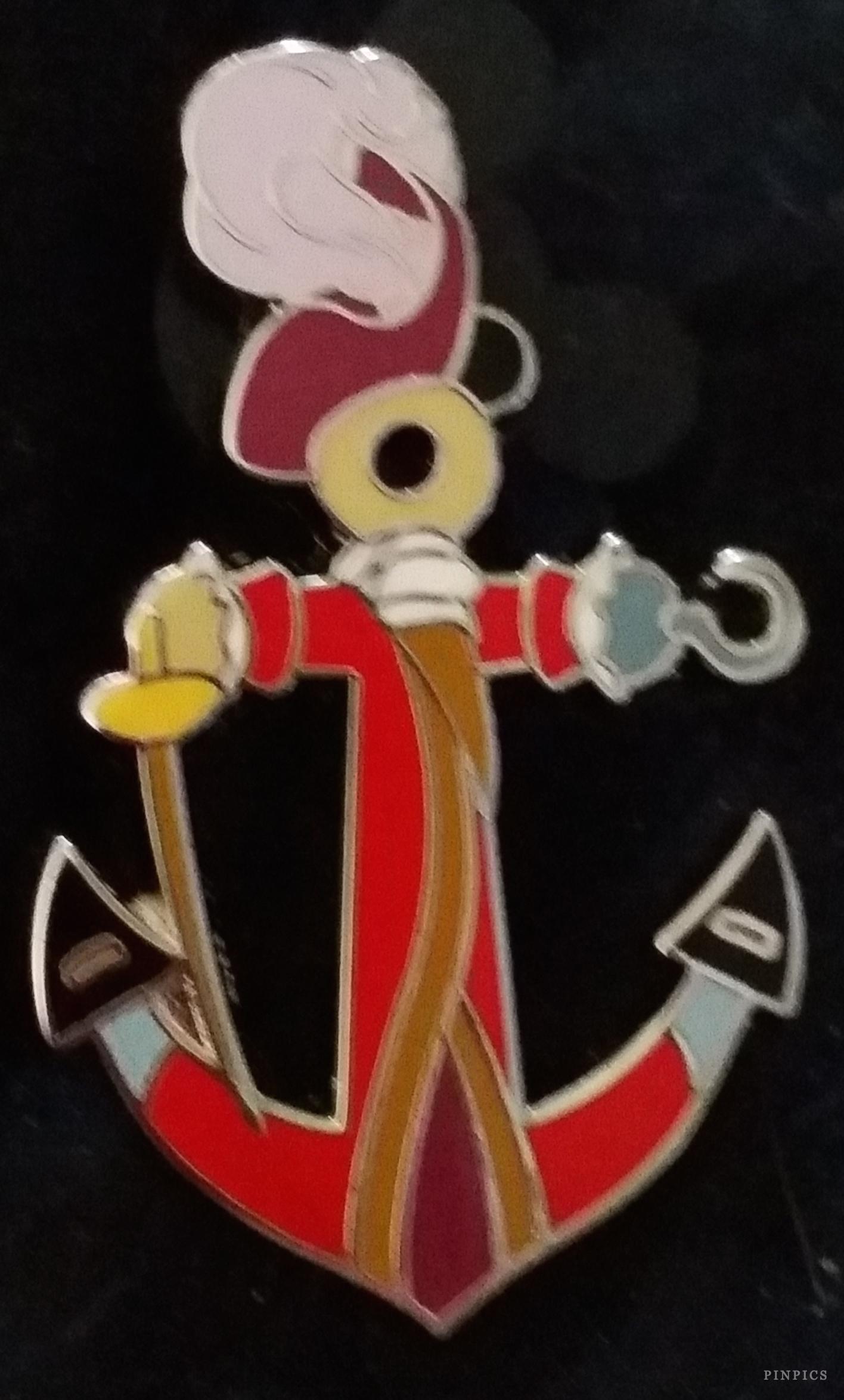 DCL - Mystery Anchor Series #2 - Captain Hook