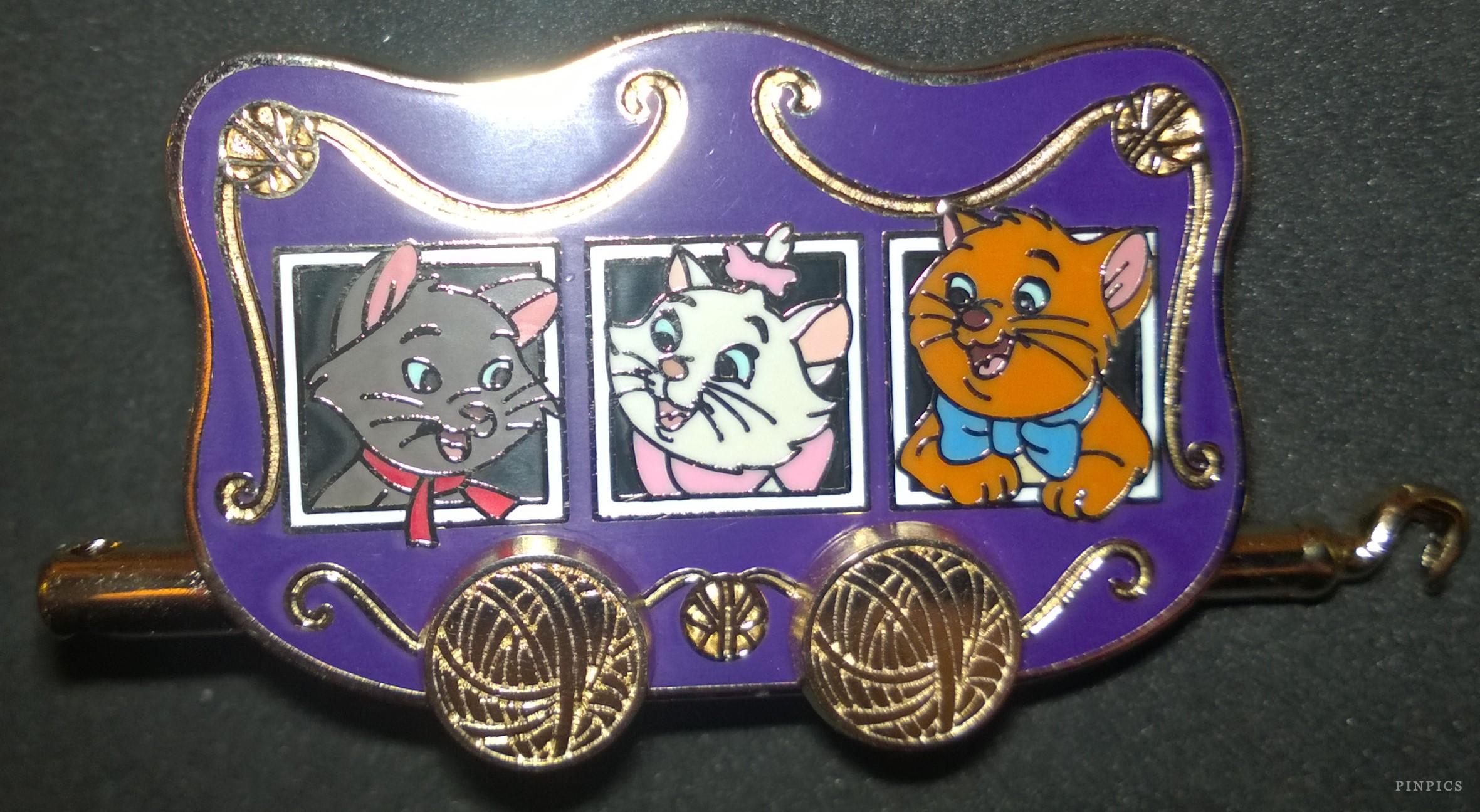 DSSH - Marie, Toulouse and Berlioz - Aristocats - Cat Train - Circus Car
