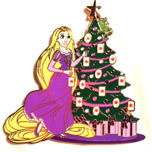 WDI - Princess With Christmas Tree - Rapunzel