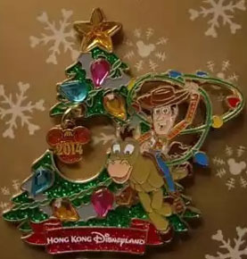 HKDL - Christmas 2014 - Christmas Tree Series - Woody & Bullseye