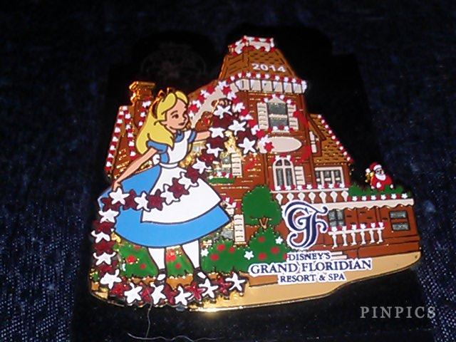 WDW - Gingerbread House Collection 2014 – Grand Floridian Resort (Alice) AP