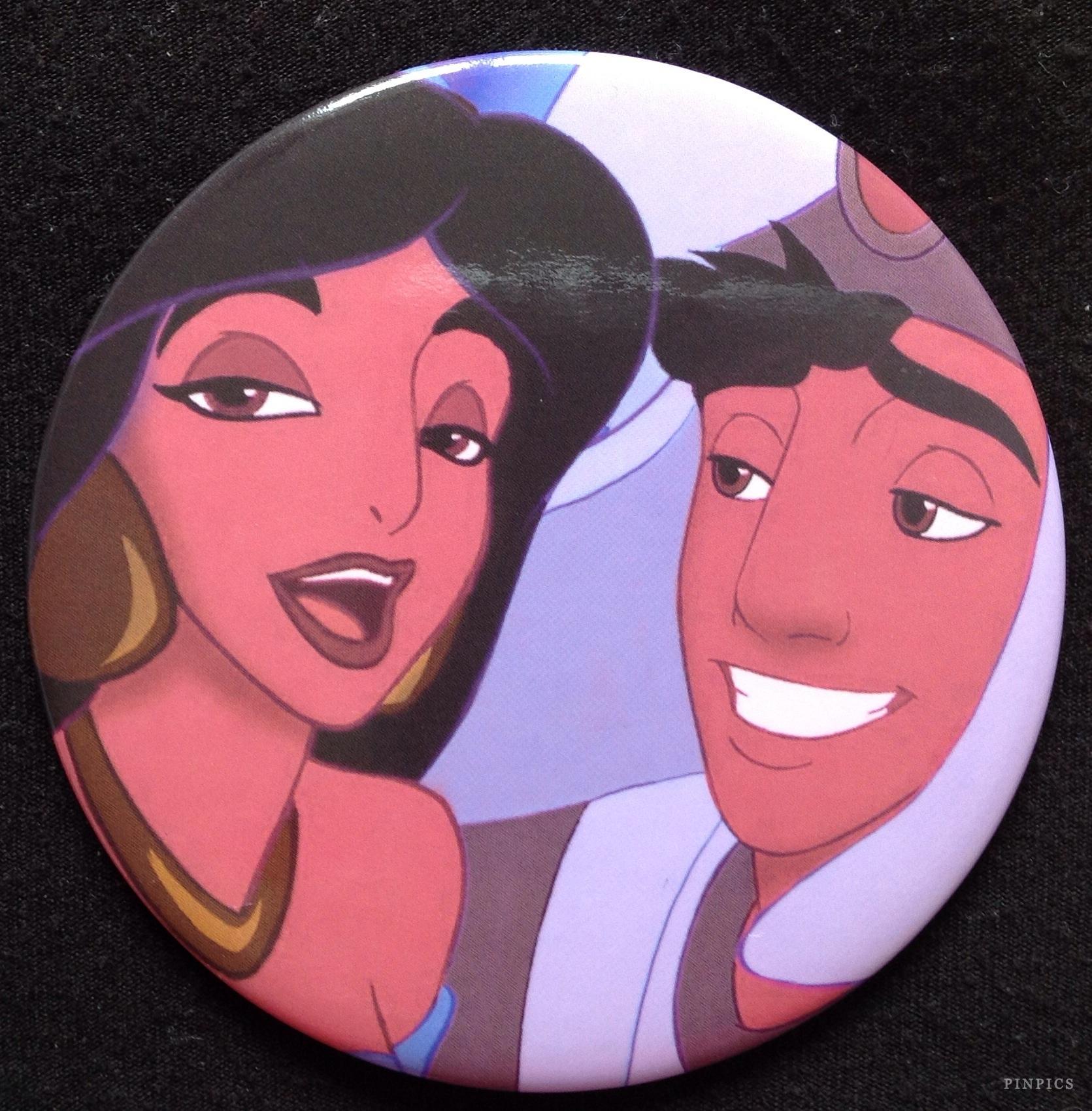 JDS - Aladdin and Jasmine Singing A Whole New World - Button 